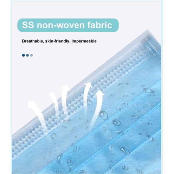 14cm*9cm 3 Ply Customized Medical Disposable Surgical Mask For Kids