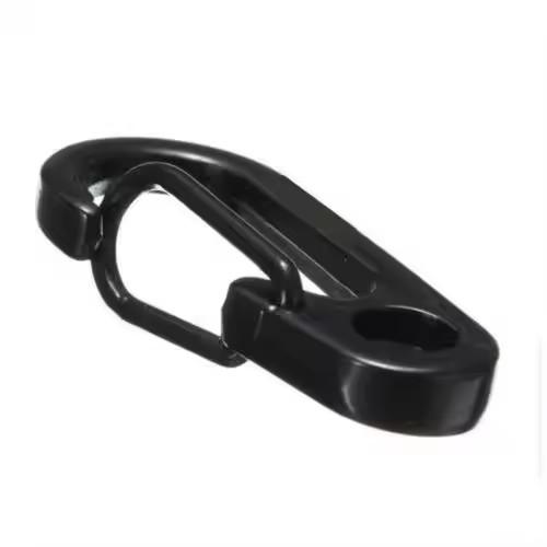 Clip de acero inoxidable para llavero campamento senderismo pesca de viaje