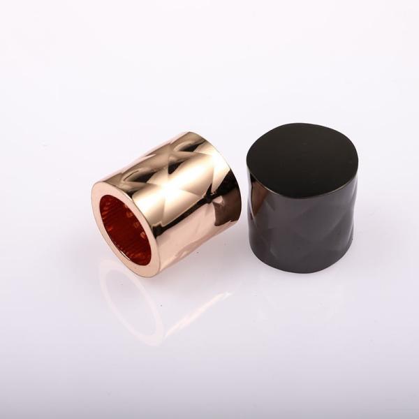 Custom Made Top Quality Round Zinc Alloy Luxury Perfume Bottle Magnetic Cap