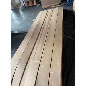Luxury White Oak Wood Veneer, 0,45 мм толщины, четверть резки/прямые зерна, для мебели/полов/двер/кабинета/хранилища