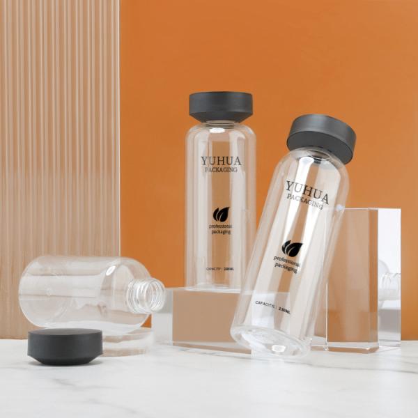 Бутылка лосьона облегченного ЛЮБИМЦА пластиковая вокруг нижней формы 8.45oz