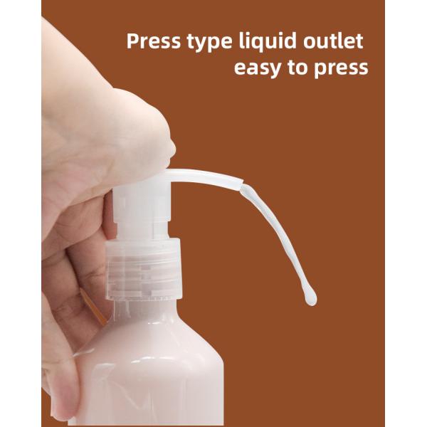 150ml / 300ml / 400ml / 500ml PP Pump PET Bottle Lotion Bottle Skin Care Packaging UKL17