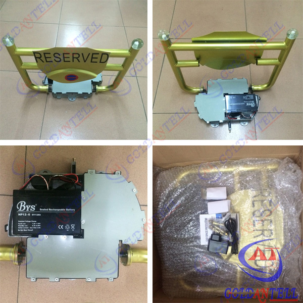 Сигнал тревоги крытый/замок водоустойчивое IP54 замка столба открытой автостоянки стальной удаленный паркуя