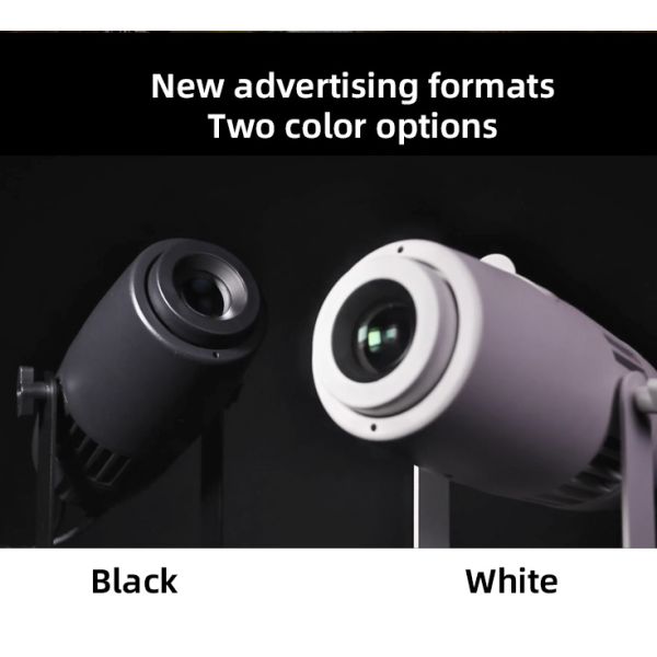 60W LED Logo GOBO Projector Ip65 Waterproof Light Hotel Company Store Wedding Advertising Indoor and Outdoor Use