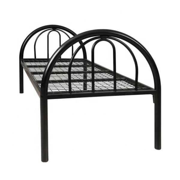 OEM ODM  Metal Single Bed Latest Single Size Mildew Proof Anti Freezing