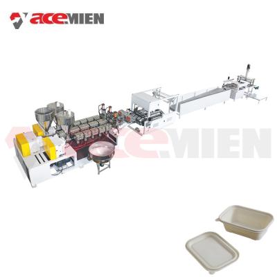 SGS Degradable Disposable Plastic Lunch Box Machine