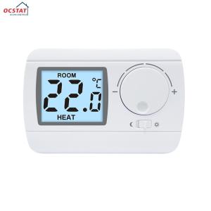 Riseem 230V LCD ABS Sistema HVAC Termostato 1 Deg precisão para caldeiras de gás