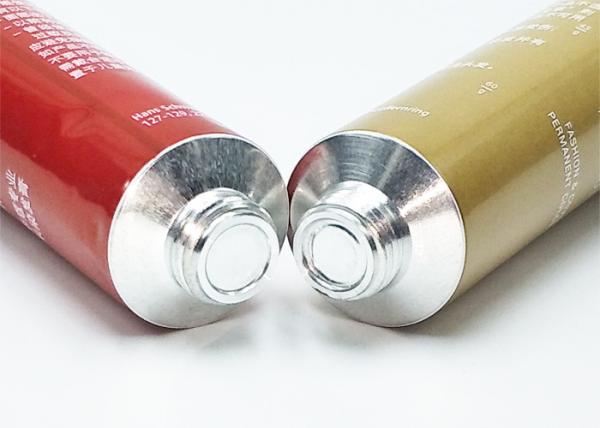 D28MM Collapsible Metal Tube 60ML Capacity For Hair Colorant Cream Packaging