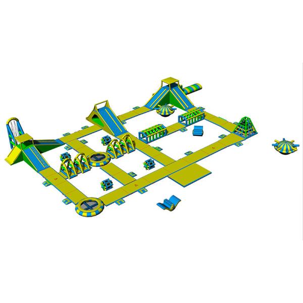 Giant Inflatable Water Park Games /  Harrison Exciting Aqua Park Equipment For Adults or Kids