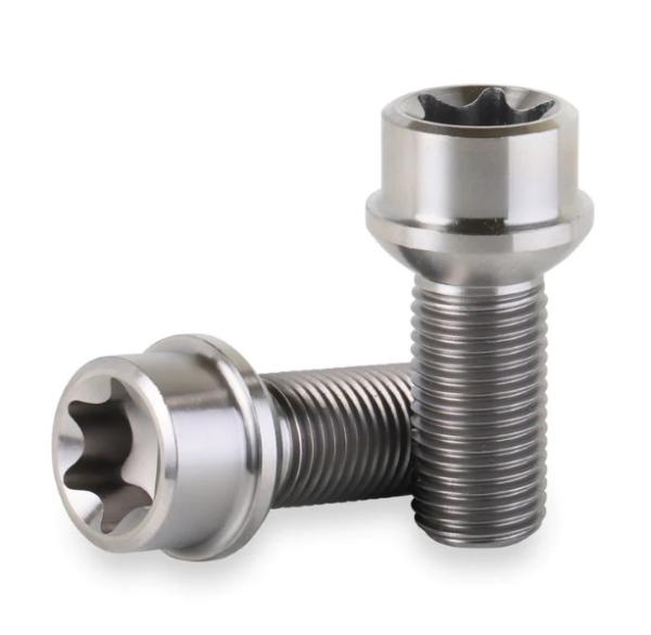 Titanium Wheel Lug Bolts M24x1.25 Titanium Bolts Cold Heading
