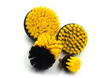 House Cleaning Power Scrubber Brush Set Eco - Friendly White Corrugated Inner Packing