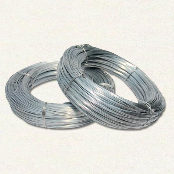 Fil d'acier galvanisé pour la construction BWG20 21 22 Fil de fer Q195 Q235 pour la construction de bâtiments