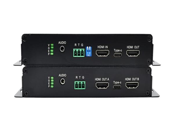 4K 60Hz HDMI オプティカルエクステンダー オーディオ埋め込み HDMI 4K エクステンダー ファイバー