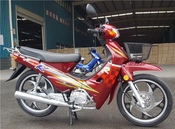 KT110 110cc Cub Motorcycle Double Clutch Engine 61km/h - 80km/h Max Speed