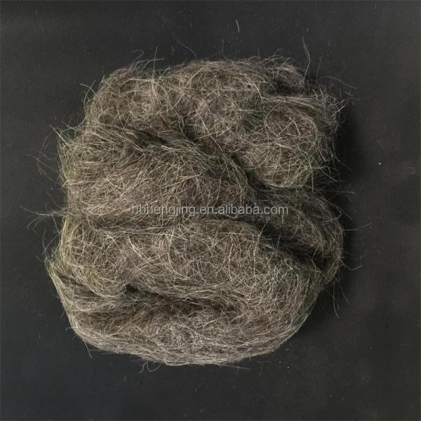 Scoured Chinese  White /grey Goat Hair Waste