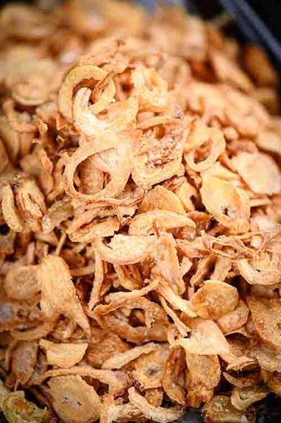 Dry Palm Oil Peeling Crispy Fried Shallot for hotel