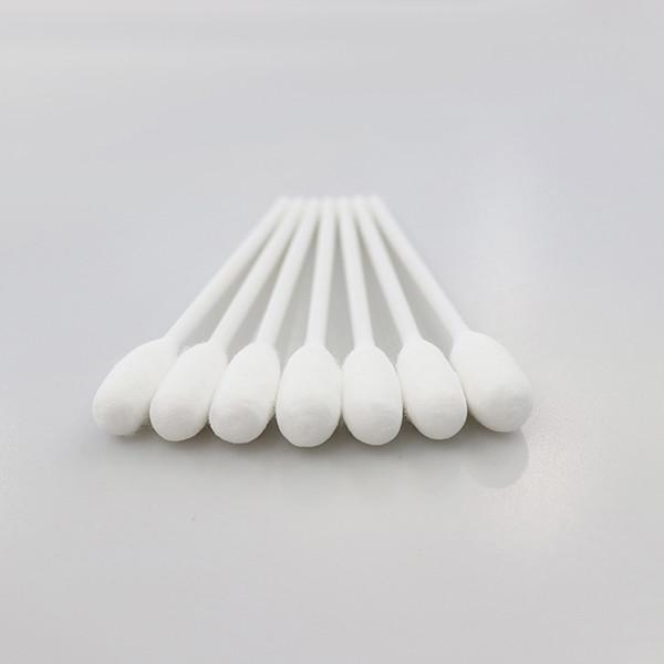 Sterile Medical Cotton Buds , Wood Handle Cotton Swabs Customized Size