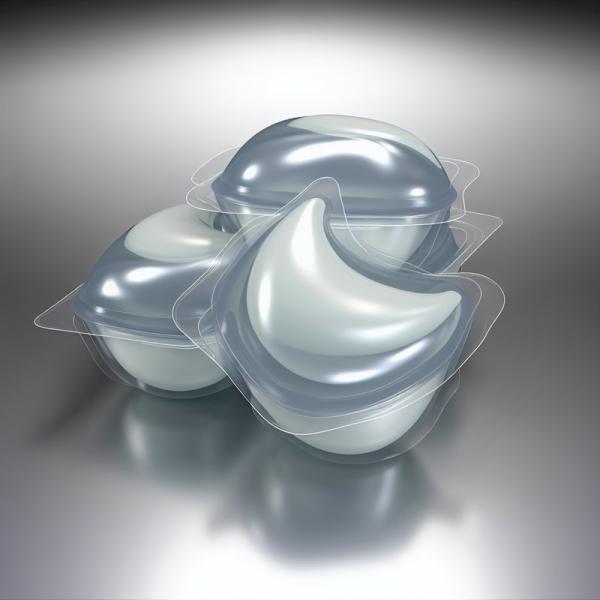 Dissolvable Laundry Detergent Pods for Washing Clothing Fragrance-Free and Dissolvable