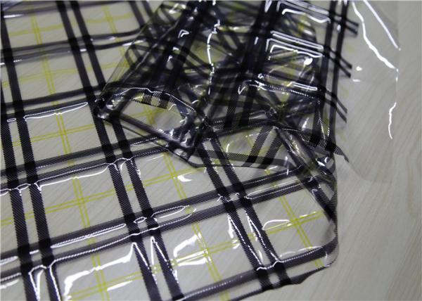 Waterproof TPU Leather Varied Printed Design Anti - Mildew For Raincoat