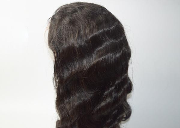 Unprocessed Brazilian Human Lace Front Wigs , Human Hair Lace Front Braided Wigs