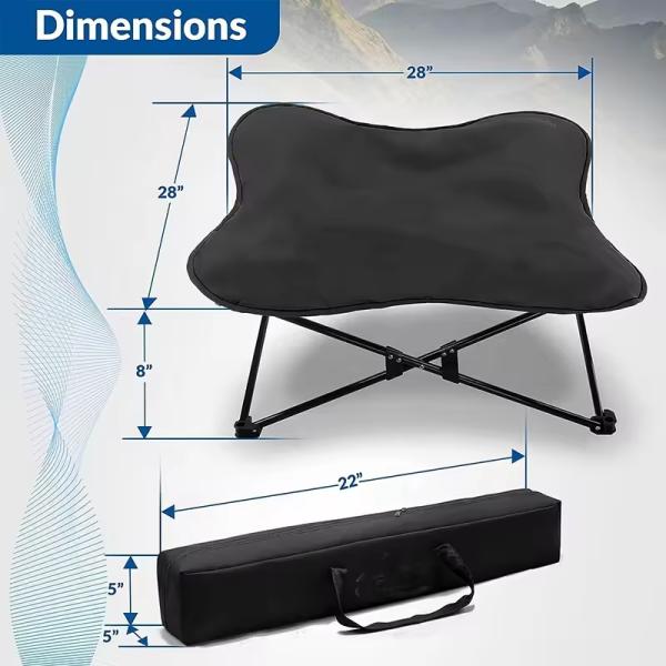 Camas Hamaca Oxford para Perros Impermeables Elevadas para Exterior Ecológicas