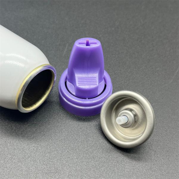 High-Flow Aerosol Mousse Dispenser Nozzle for Quick Styling | Efficient Dispensing