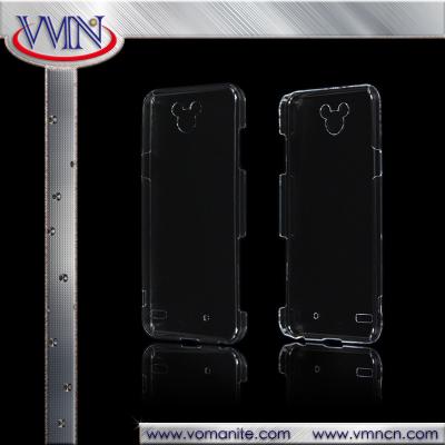 Clear Japanese mobile phone hard cover crystal PC case for Disney DM-02H