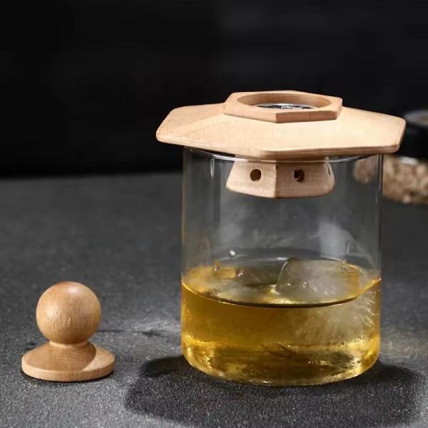 Fumeur en bois de luxe Fumeur à cocktail