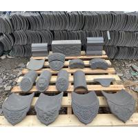 Telhas de argila cinza Autêntica artesanato chinês para projetos de telhados distintos