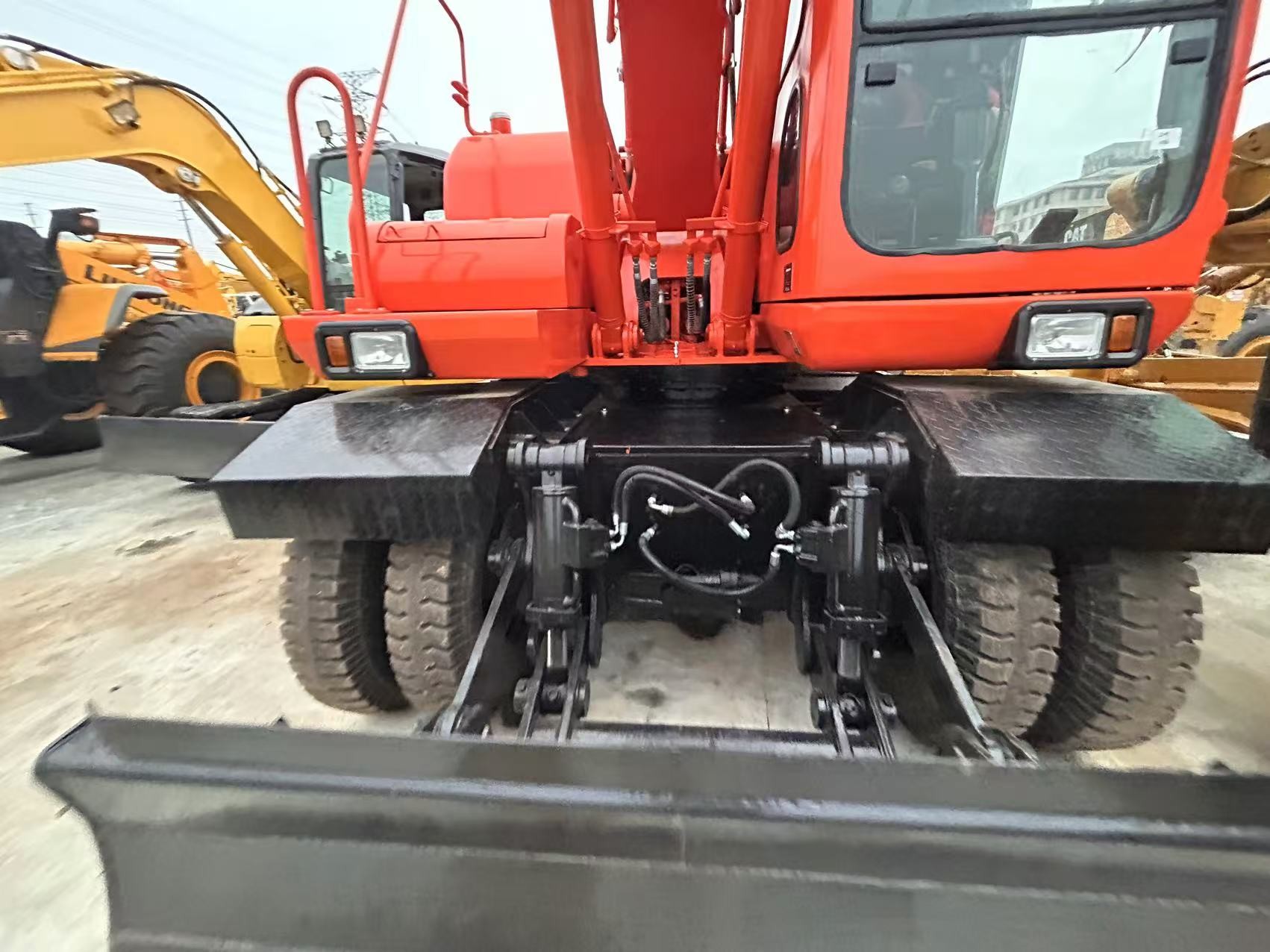 Hyundai Cummins колесный экскаватор сверхвысокая производительность