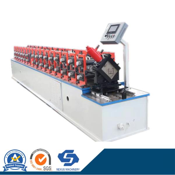                  Drywall Metal Stud and Track Furring Baffle Ceiling Channel Light Steel Keel Profile Making Equipment Roll Forming Machine             