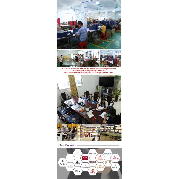 Boîte d'emballage de bijoux personnalisée pour colliers et bracelets