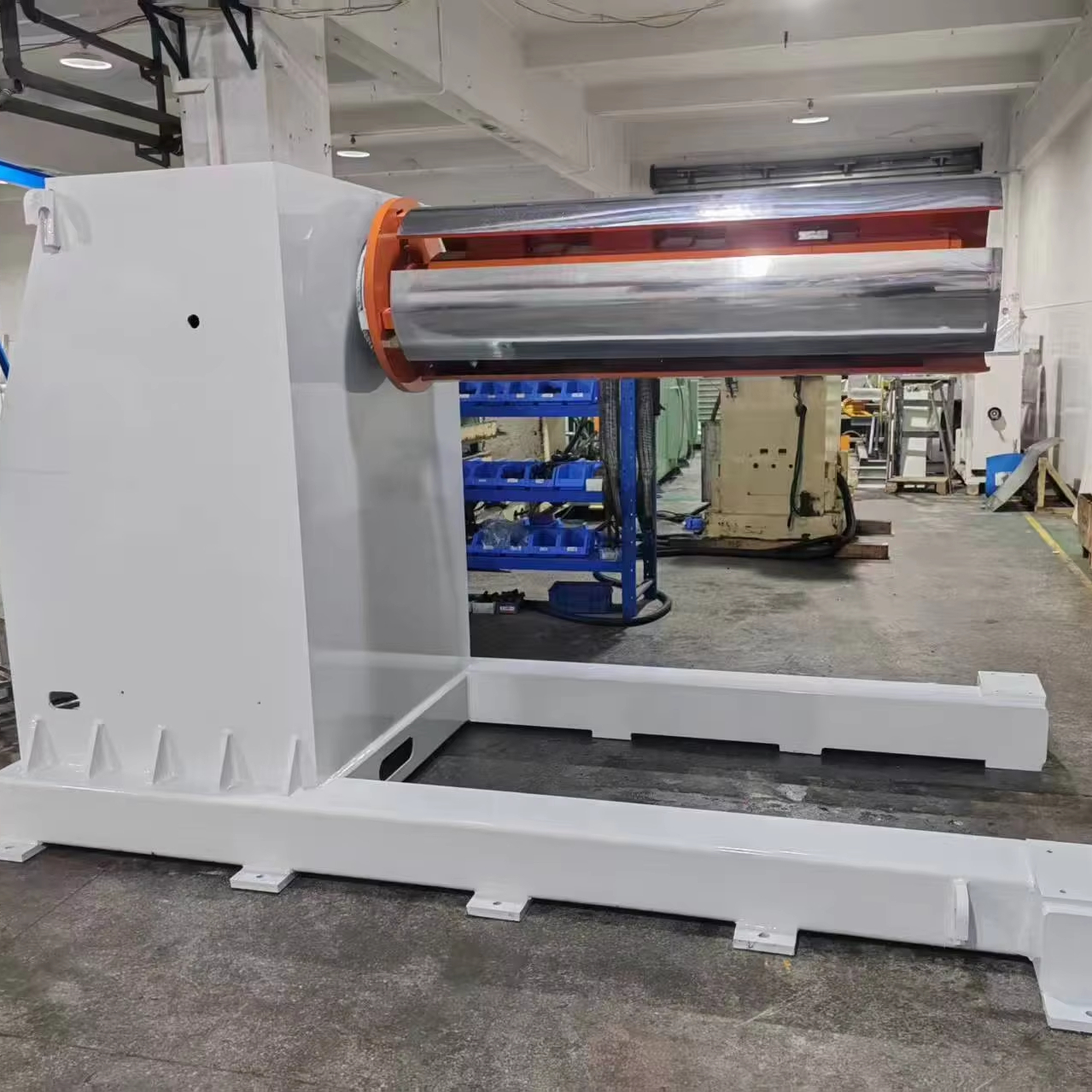 MT-200 Uncoiler Machine 1HP Motor 16m/min for 0-1.6mm Thick Metal Coil