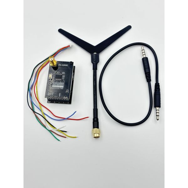 1.2GHz FPV Video Receiver With 1080-1360MHz Frequency Range For Outdoor