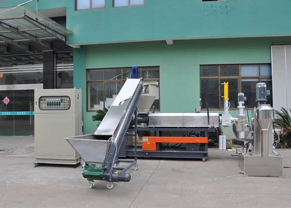 Wet Film Plastic Recycling Equipment Pelletizing Line Power Saving Industrial