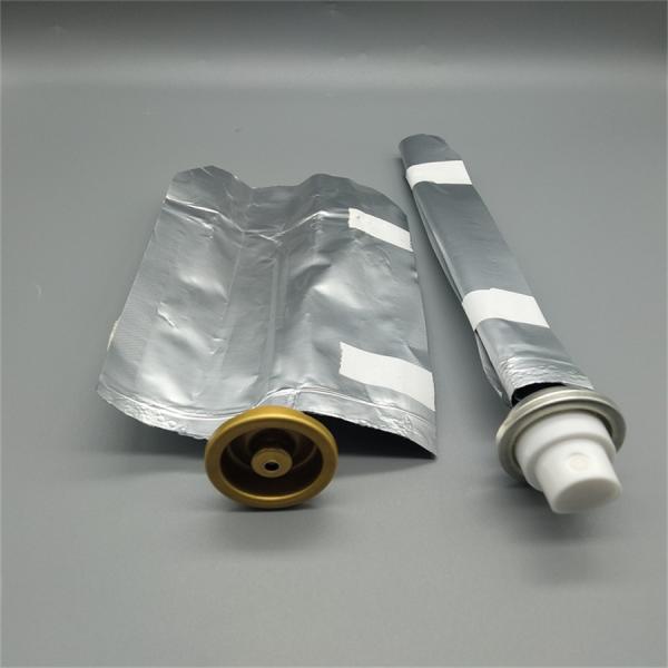 Female Aerosol Bag On Valve For Hygienic Cosmetics Dispensing
