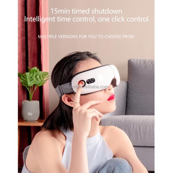 Rechargeable Eye Care Massage Instrument with Bluetooth Music and 5V Rated Voltage