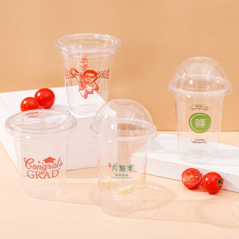 6oz High Transparent PP/PS Disposable Cold Drinking Plastic Cups for Full Payment