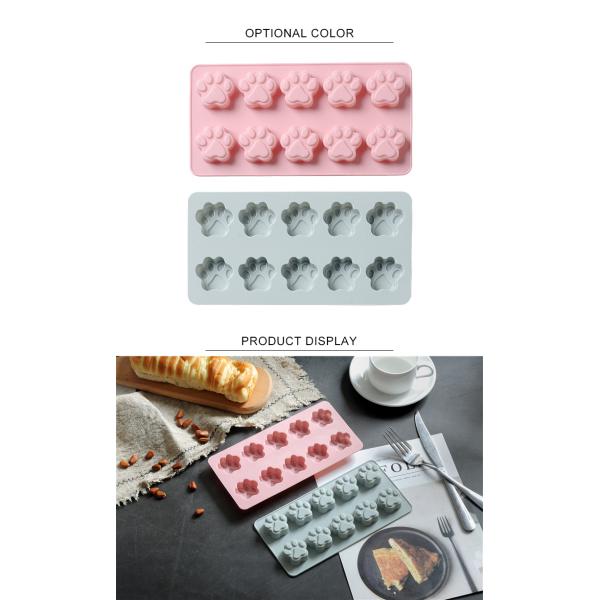 Bandejas del cubo de hielo del silicón del FDA