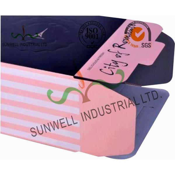 Custom Printed Cardboard Food Packaging Boxes For Birthday / Anniversary Cake