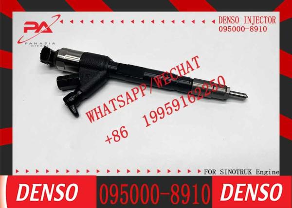 Inyector de combustible diesel 095000-8910 VG1246080106 8910 para DENSO para camión HOWO SINOTRUK