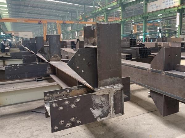 Q235B Q355B Steel Pipe Rack System for Chemical Plants