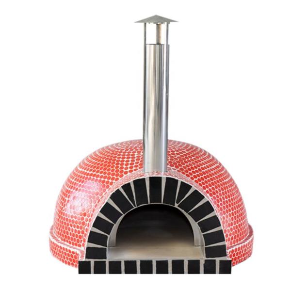 10min Outdoor Heating Ceramic Pizza Oven Wood Fired Stone Oven