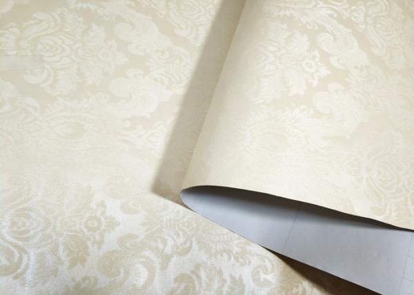 Easy To Clean Damask Self Adhesive Wallpaper Multi Color For Restaurant And Pub
