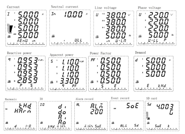 Acrel IoT Instrument APM810 AC Multifunction Meter Upload Data To Iot Platform Easily Installed