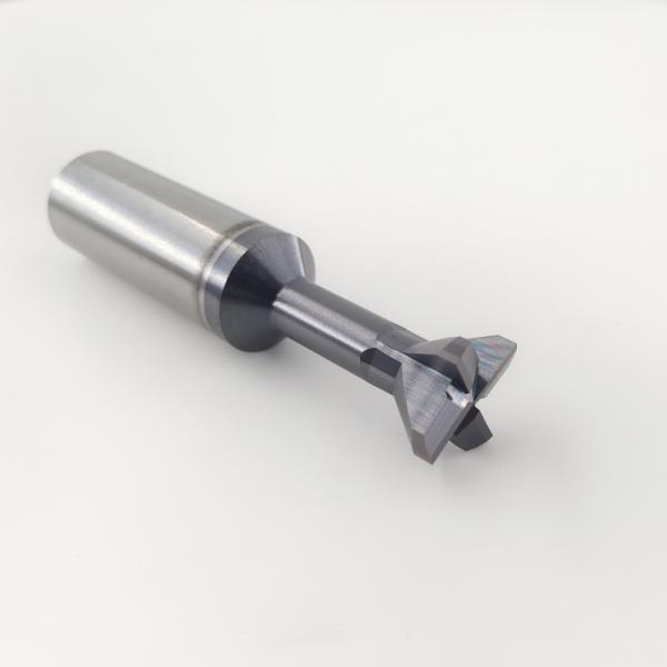 High Precision GU25UF Carbide swallowtail Cutter PVD Coating For Plastic Moulds