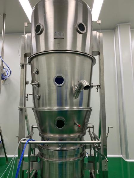 SS304/SS316L Boiling Vertical Fluidized Bed Dryer Pharmaceutical Granulator