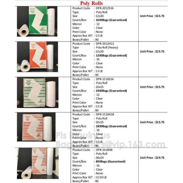 T-Shirt bags with Fruits and Vegetables Design, Garden City food, Your Bags with Your Logo,Poly Rolls, Poly Meat Bags