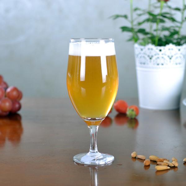 12oz Belgian Tulip Glass , Handmade 360ml Belgian Style Beer Glass