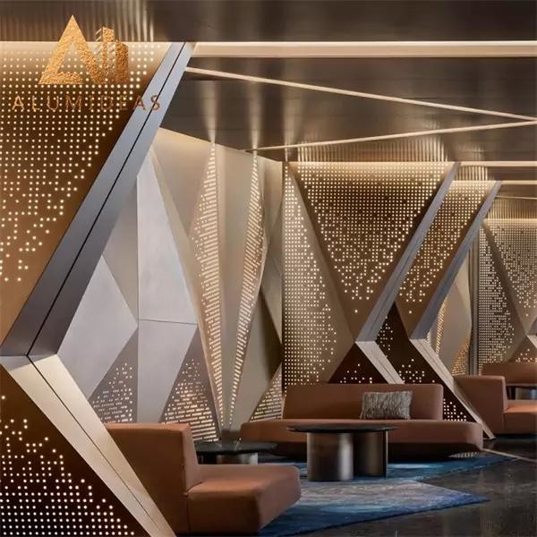 Metal divider panels